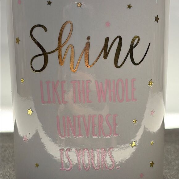 Shine White and Gold Bath Storage Cup - Picture 3 of 8